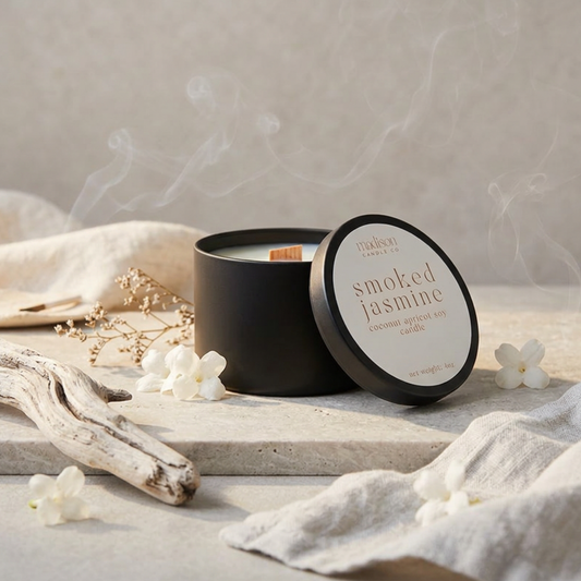 Smoked Jasmine Travel Candle