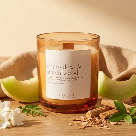 Honeydew + Sandalwood Candle