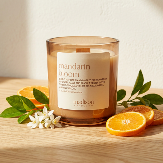 Mandarin Bloom Candle