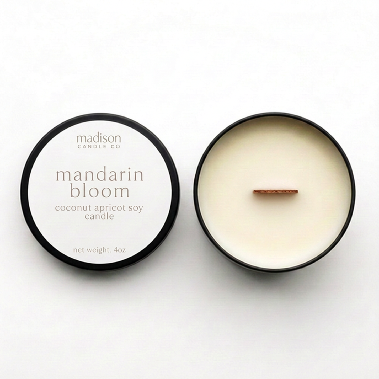 Mandarin Bloom Travel Candle