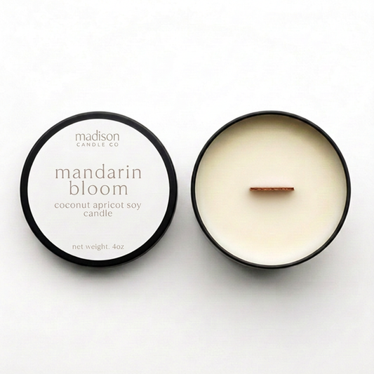 Mandarin Bloom Travel Candle