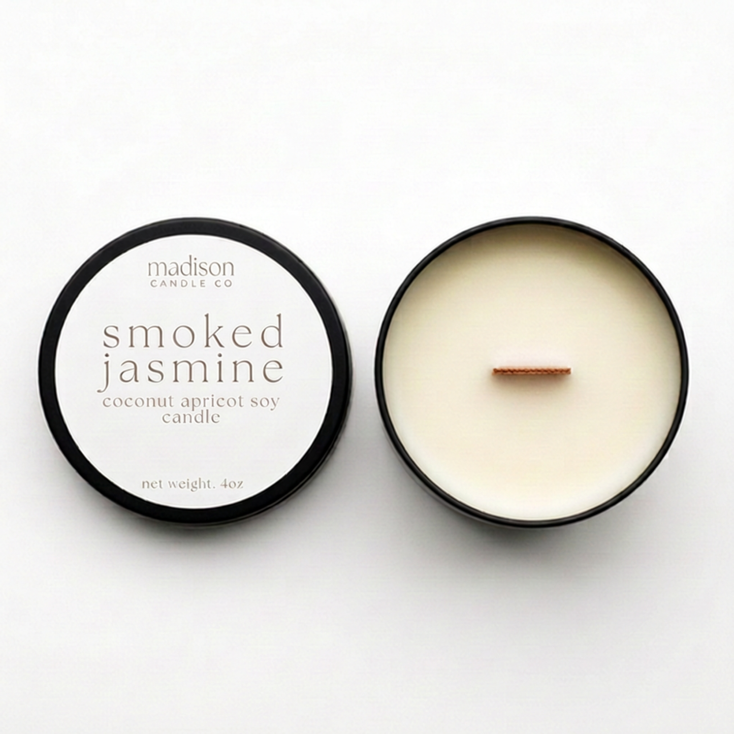 Smoked Jasmine Travel Candle