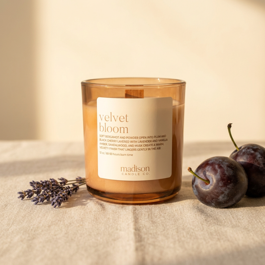 Velvet Bloom Candle