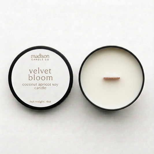 Velvet Bloom Travel Candle